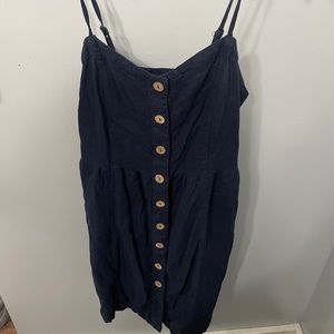 Adorable navy blue summer dress